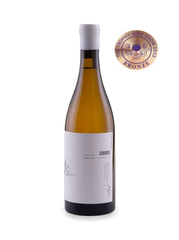 Harry Hartman Swartland Chruch 2022, Swartland Cheninc Blanc with awarded Bronze for Trophy Wine Awards 2023 by Investec is a 750 mL white wine bottle