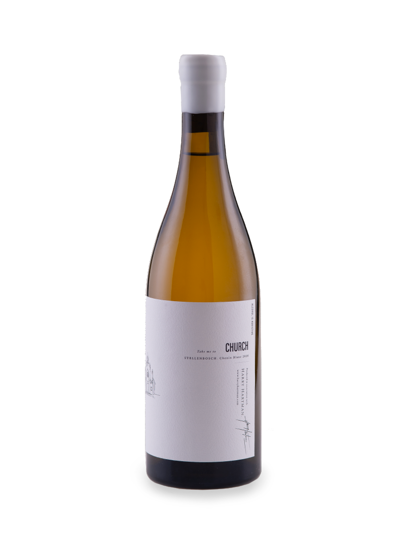 Harry Hartman Stellenbosch Church 2021 Stellenbosch Chenin Blanc 750 mL white wine bottle